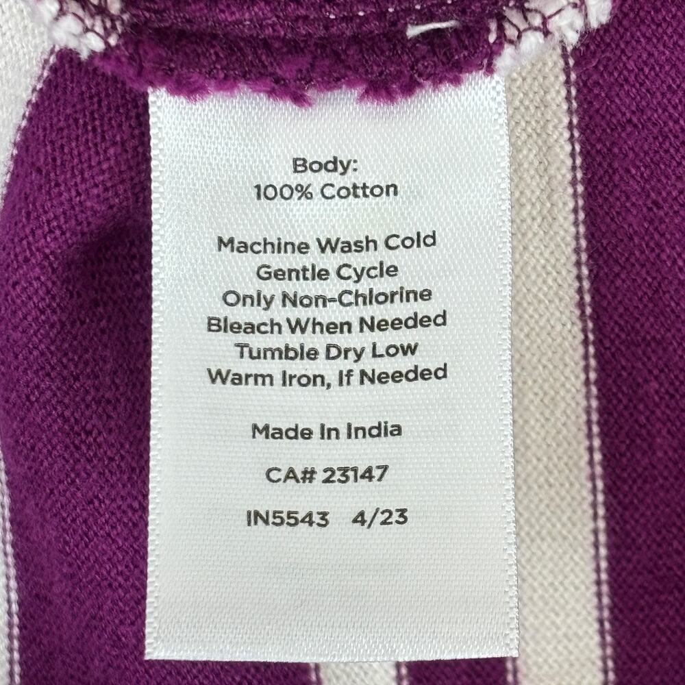 Talbots Petite Medium Button Detail Mockneck Top … - image 5